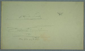Iceberg flotante y flor de hielo de Frederic Edwin Church